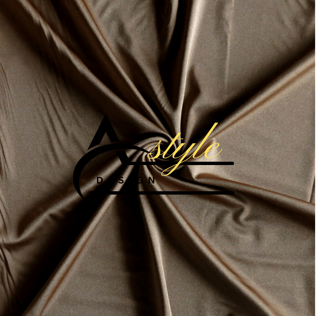 Plain Swimsuit Fabrics - Brown