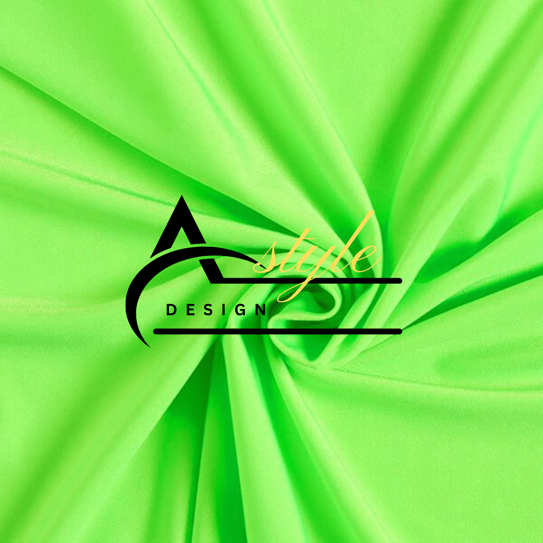 Plain Swimsuit Fabrics - Screamin’ Green